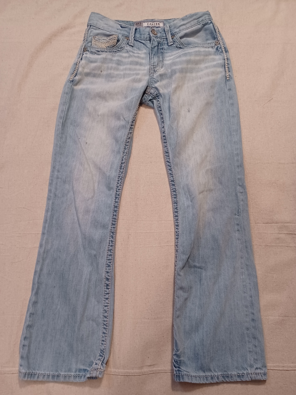 BKE Carter Light Wash Bootcut Jeans Men's Size 29R